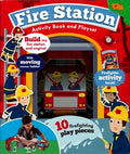 Fire Station: Activity Book and Playset - MPHOnline.com