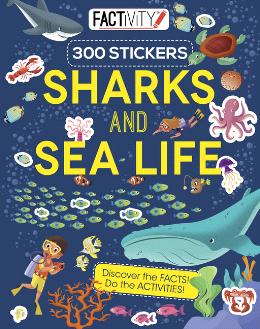 Factivity 300 Stickers Sharks And Ocean Life - MPHOnline.com