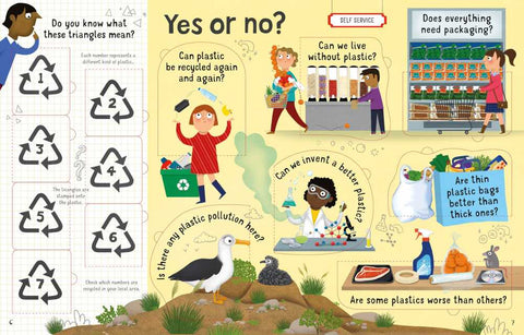 Lift-the-Flap Questions and Answers About Plastic - MPHOnline.com