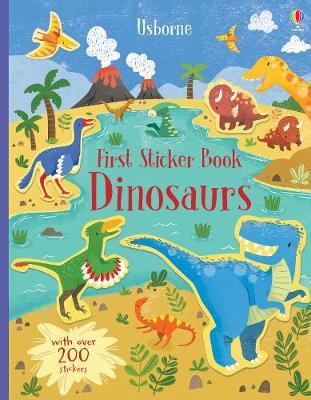 Usborne First Sticker Book Dinosaurs - MPHOnline.com