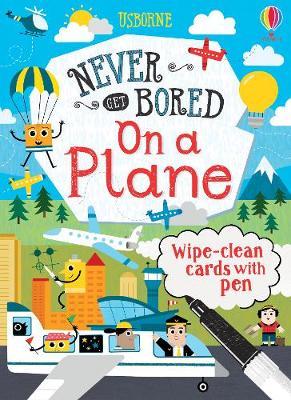 Never Get Bored on a Plane (Wipe-Clean Cards & Pen) - MPHOnline.com