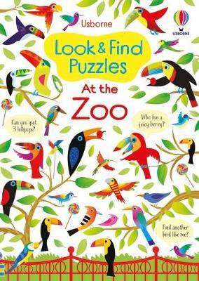 Usborne Look & Find Puzzles At The Zoo - MPHOnline.com