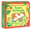 Usborne First Jigsaws: Farm Animals - MPHOnline.com