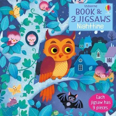 Usborne Book and 3 Jigsaws: Night time - MPHOnline.com