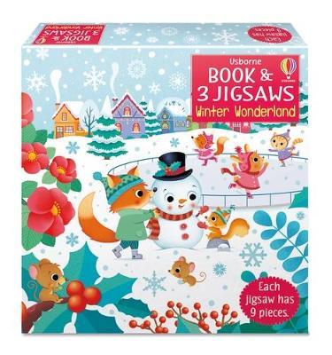 Usborne Book & 3 Jigsaws: Winter Wonderland - MPHOnline.com
