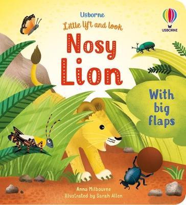 Usborne Little Lift and Look: Nosy Lion - MPHOnline.com