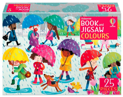 Usborne Book and Jigsaw: Colours - MPHOnline.com