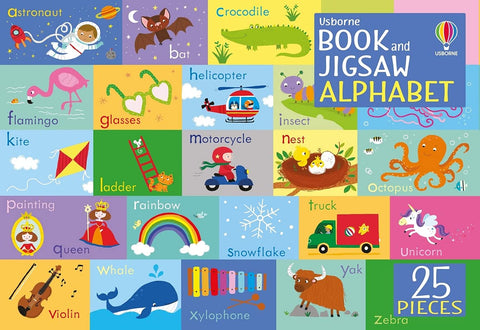 Usborne Book and Jigsaw: Alphabet - MPHOnline.com