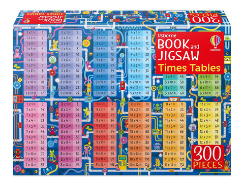 Usborne Book and Jigsaw Times Tables (300 Pieces) - MPHOnline.com