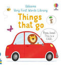 Usborne Very First Words Library: Things That Go - MPHOnline.com