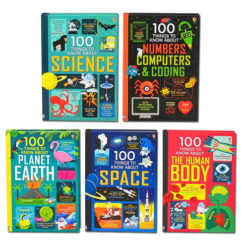 Usborne 100 Things to Know Collection (5 Book) - MPHOnline.com