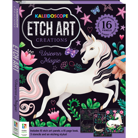 Kaleidoscope Etch Art Creations: Unicorn Magic - MPHOnline.com