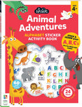 Junior Explorers: Animal Adventures Alphabet Activity Book - MPHOnline.com