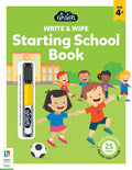 Junior Explorers Write and Wipe: Starting School Book - MPHOnline.com