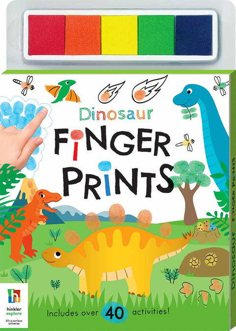 Dinosaurs Finger Prints Kit - MPHOnline.com