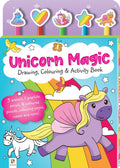 Unicorn Magic: Drawing, Colouring & Activity Book (5 Pencil Set) - MPHOnline.com