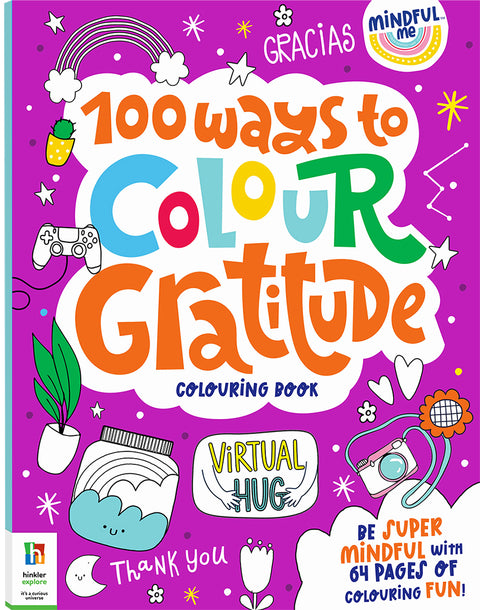 Mindful Me: 100 Ways to Colour Gratitude - MPHOnline.com