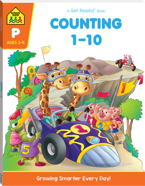 School Zone Counting 1-10: A Get Ready Book - MPHOnline.com