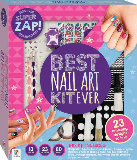 Super Zap! Best Nail Art Kit Ever - MPHOnline.com