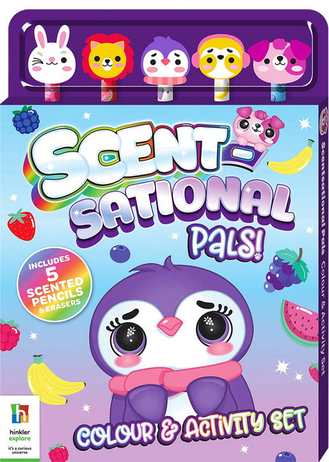 Scentsational Pals Colour & Activity Set - MPHOnline.com