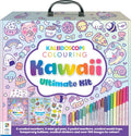 Kaleidoscope Colouring: Kawaii Ultimate Activity Kit - MPHOnline.com