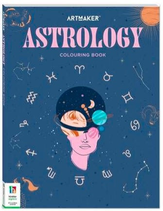 Art Maker Astrology Colouring Book - MPHOnline.com