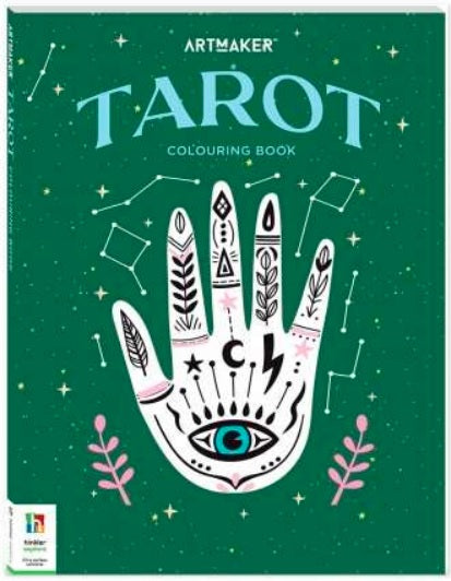 Art Maker Tarot Colouring Book - MPHOnline.com