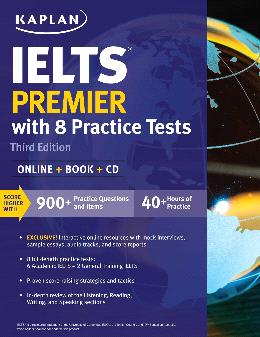 IELTS Premier with 8 Practice Tests: Online + Book + CD - MPHOnline.com