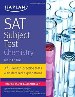 SAT Subject Test Chemistry 2017-18 - MPHOnline.com