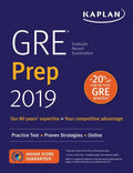 Kaplan GRE Prep 2019 : Practice Tests + Proven Strategies + Online - MPHOnline.com