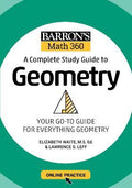 Barron's Math 360: A Complete Study Guide to Geometry with Online Practice - MPHOnline.com