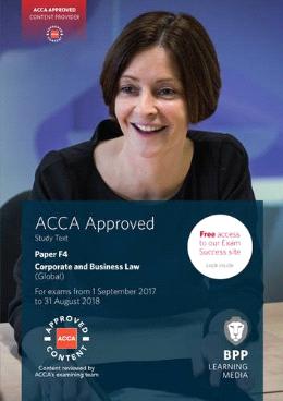 ACCA F4 (Text) Aug 2018 Corporate & Business Law (Global) - MPHOnline.com