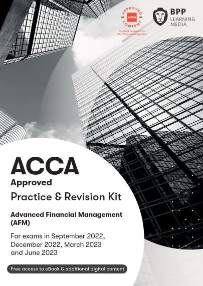 ACCA 2022-23 P4 Revision Kit (INTL) (ACCA Advanced Financial Management) - MPHOnline.com