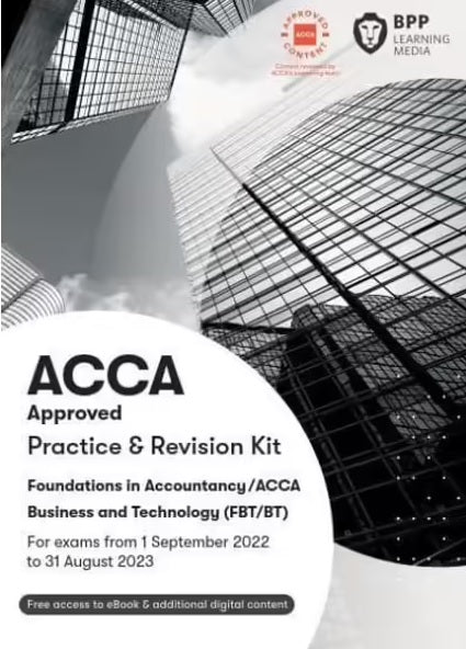 FIA 2022-23 FBT / ACCA F1 Revision Kit (FIA Business and Technology FBT / ACCA F1) - MPHOnline.com