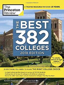 The Best 382 Colleges, 2018 Edition (College Admissions Guides) - MPHOnline.com