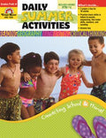 Daily Summer Activities Moving From Pre K To Kindergarten - MPHOnline.com