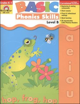 Basic Phonics Skills Level B Grade K-1 - MPHOnline.com