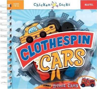 Klutz Chicken Socks: Clothespin Cars Single - MPHOnline.com