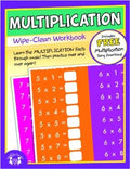 Wipe Clean Workbook Multiplication - MPHOnline.com