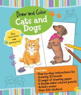 Draw and Color: Cats and Dogs - MPHOnline.com