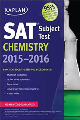 Kaplan SAT Subject Test Chemistry 2015-2016 (Kaplan Test Prep), 2E - MPHOnline.com