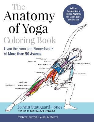 The Anatomy of Yoga Coloring Book - MPHOnline.com