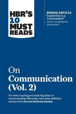 HBR's 10 Must Reads On Communication, Volume 2 - MPHOnline.com