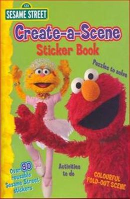 Sesame Street: Create A Scene Sticker Book - MPHOnline.com