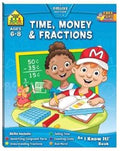 SCHOOL ZONE TIME,MONEY AND FRACTIONS I KNOW IT BOOK - MPHOnline.com