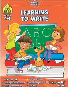 Learning To Write Deluxe Edition Ages 4-6 - MPHOnline.com