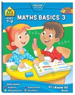 SCHOOL ZONE MATHS BASICS 3 I KNOW IT BOOK - MPHOnline.com