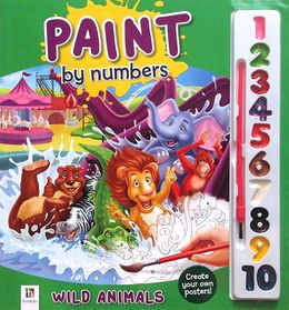 Paint With Numbers: Wild Animals - MPHOnline.com