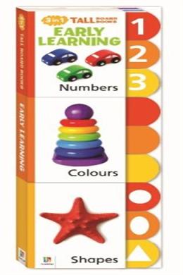 Early Learning: 3 In 1 Tall Board Books - MPHOnline.com