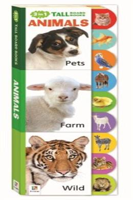 Animals: 3 In 1 Tall Board Books - MPHOnline.com